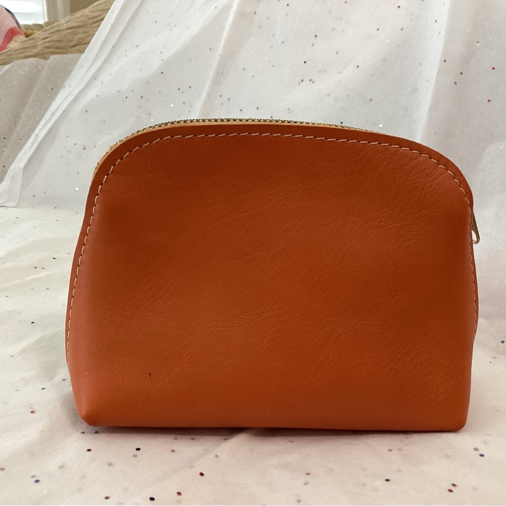 Chic Orange medium size Cosmetic Bag